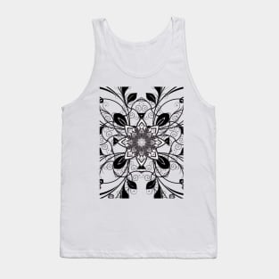 Sharp Flower Mandala Tank Top